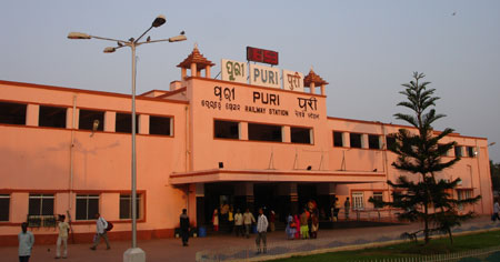 Railway Station of Puri