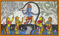 Kaliya Dalana of Lord Krishna