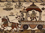 Painting on Raghurajpur House wall