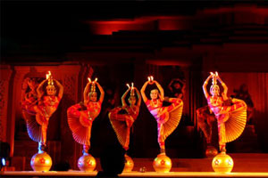 Dancers performing at Konark Dance Festival