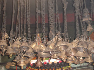 Bells in side the temple