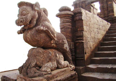 Lion Upon Elephant Upon Man