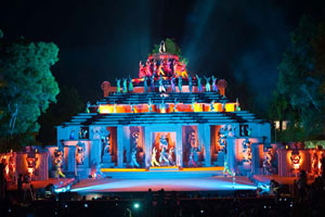 Dancers performing at Konark Dance Festival