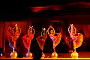 Dancers performing at Konark Dance Festival