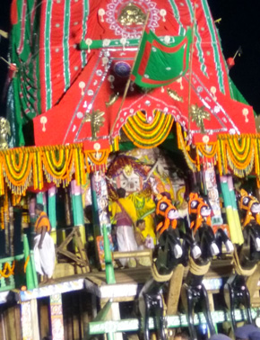 Lord Balabhadra on Taladhwaja