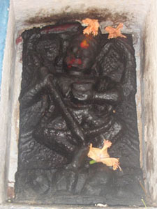 Deity on side wall of Baliharachandi Temple