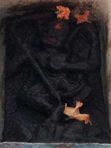 Deity on side wall of Baliharachandi Temple