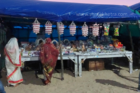 Shops at Chandrabhaga Sea Beach