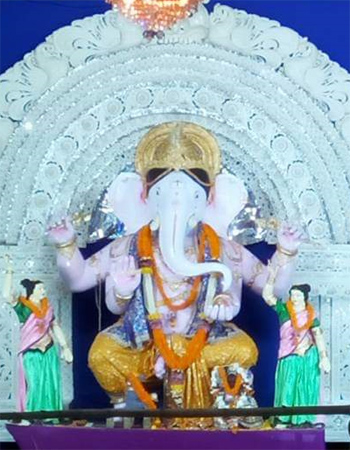Decorated Ganesh Statue