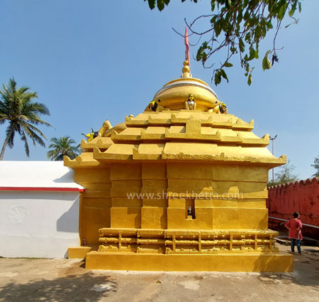 Western side view of Konark Ramachandi Temple