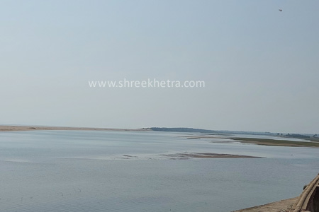 View of bay of bengal from the temple