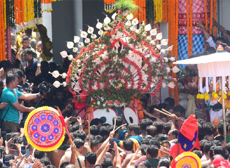 Pahandi Bije of Lord Jagannath