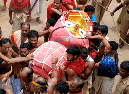 Pahandi Bije of Goddess Subhadra