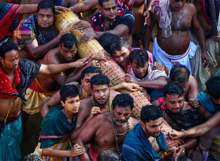 Pahandi Bije of Lord Sudarshan