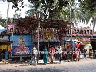 Outside view of the temple