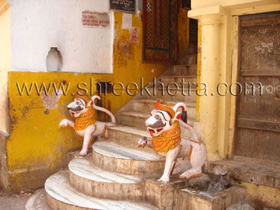 Entrance of the temple
