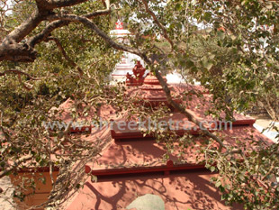 View of Jameswara Temple from road level