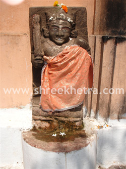Deity in Jameswar Temple premises