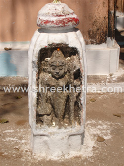 Deity in Jameswar Temple premises