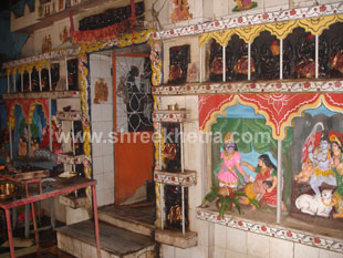 Inside view of the temple
