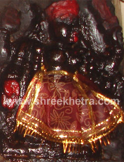 Side Deity on temple wall