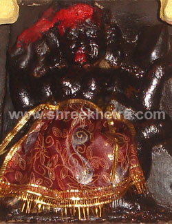 Side Deity on temple wall