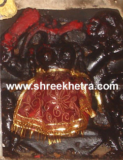 Side Deity on temple wall
