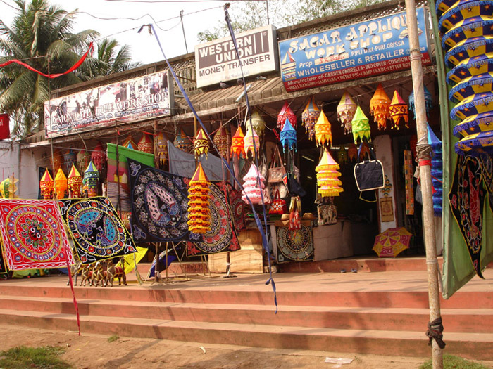 View of Pipili Market