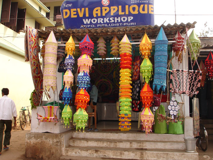 View of Pipili Market